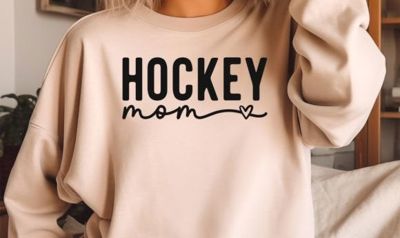 Customized Hockey Sweatshirt| Hockey Mom | Hockey | Hockey Spirit Wear