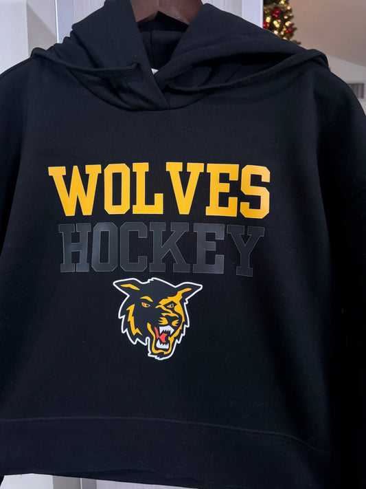 Women's Crop Personalized Team Hoodie
