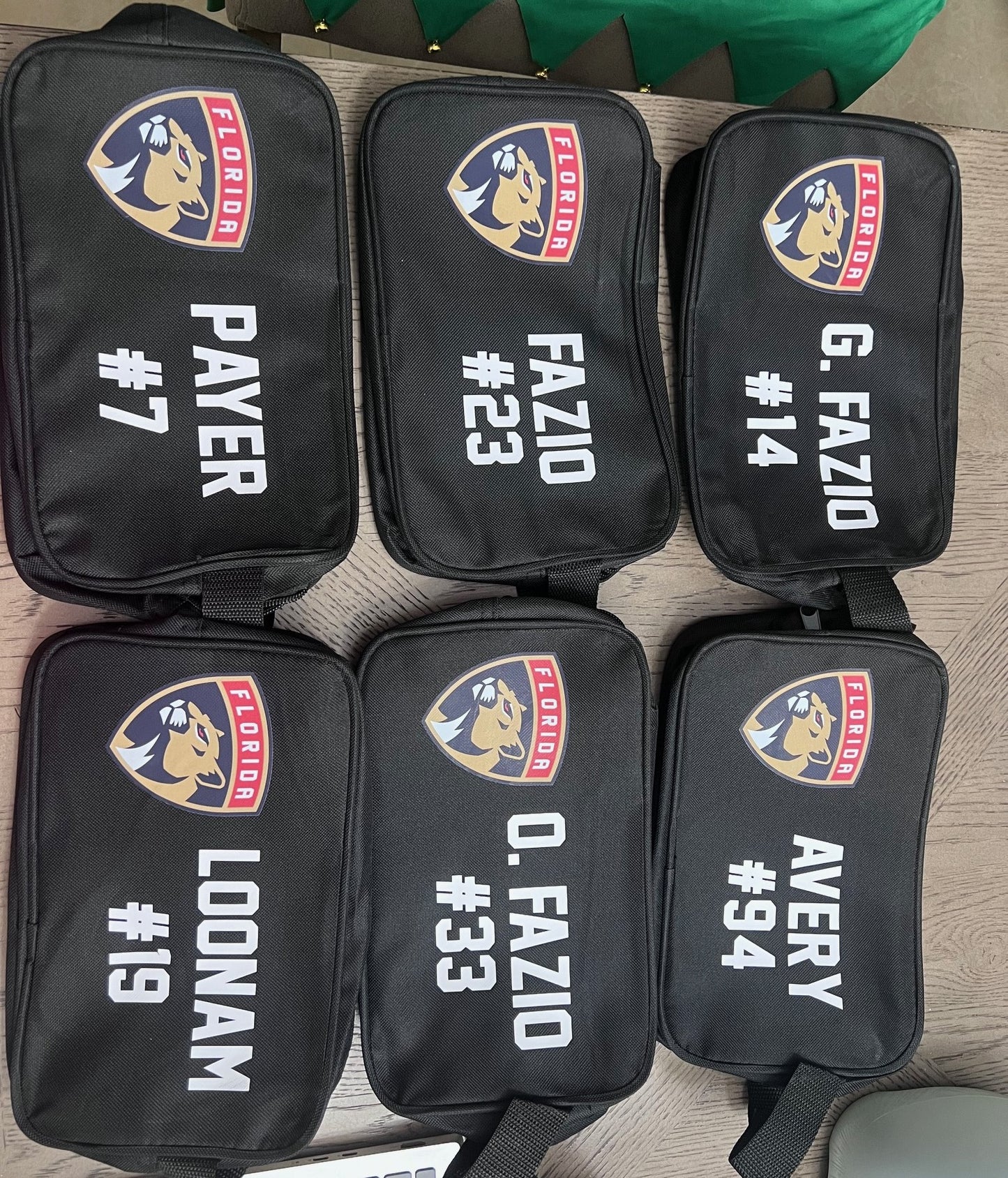 Personalized Sports Bag, Hockey Tape Bag, Custom Toiletry Bag, Team Bulk Gifts, Custom Gifts, Hockey Tournament, Group Present