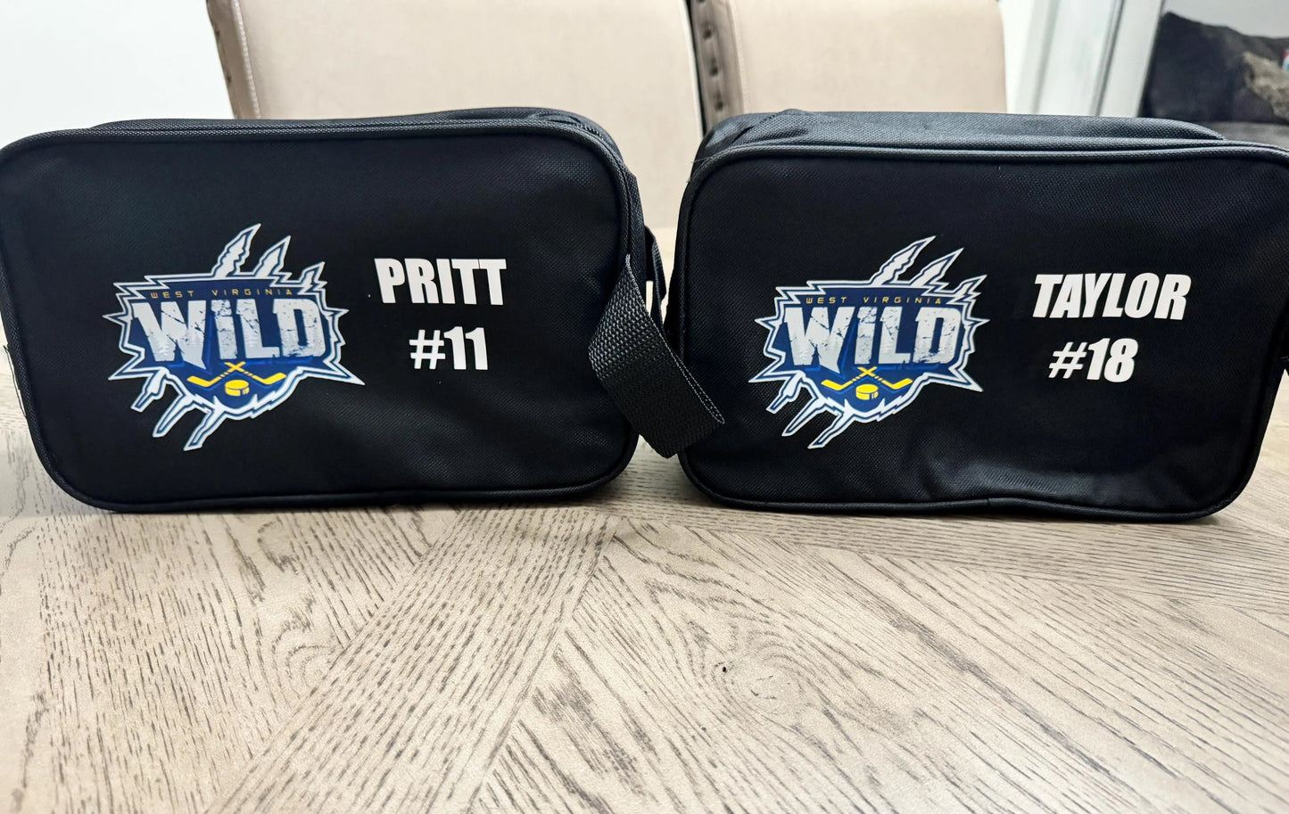 Personalized Sports Bag, Hockey Tape Bag, Custom Toiletry Bag, Team Bulk Gifts, Custom Gifts, Hockey Tournament, Group Present
