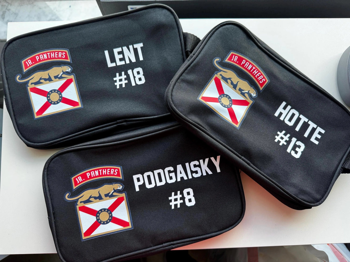 Personalized Sports Bag, Hockey Tape Bag, Custom Toiletry Bag, Team Bulk Gifts, Custom Gifts, Hockey Tournament, Group Present